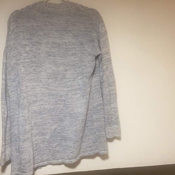 Gap cardigan size large , grey and white - Picture 2 of 2